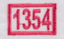 pink 1354 colour swatch image