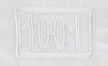 white 1001 colour swatch image