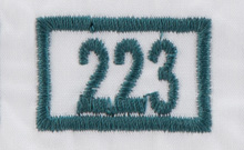 blue slate mid 223 colour swatch image