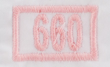 pink baby pink 660 colour swatch image