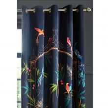 Sara Miller Enchanted Gate Lined Curtains