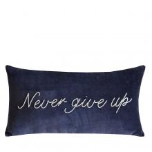 Amanda Holden Never Give Up Cushion Navy