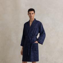 Ralph Lauren Home Doncaster Kimono Robe Navy
