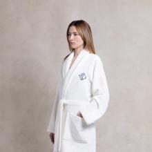 Ralph Lauren Home Langdon Shawl Collar Robe White