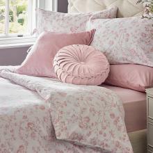 Laura Ashley Aria Blush Duvet Cover Set