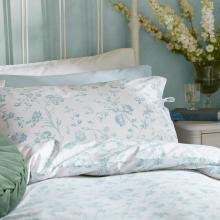 Laura Ashley Aria Eucalyptus Duvet Cover Set