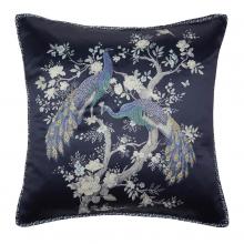 Laura Ashley Belvedere Midnight Embroidered Cushion