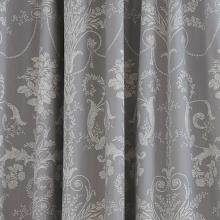 Laura Ashley Josette Steel Pencil Pleated Curtains