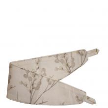 Laura Ashley Pussy Willow Off White / Dove Grey Pencil Pleated Curtains