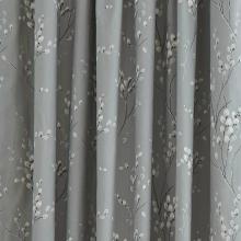 Laura Ashley Pussy Willow Steel Pencil Pleat Curtains