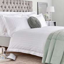 Laura Ashley Shalford White Duvet Set