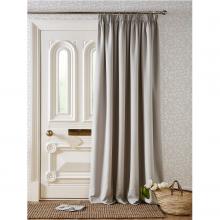 Laura Ashley Stephanie Dove Grey Thermal Lined Door Curtain