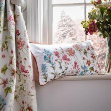 Laura Ashley Wild Meadow Crimson Cushion
