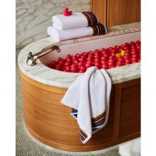 Paul Smith Signature Stripe Towel White