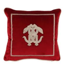 Roberto Cavalli Mirror Snake Cushion