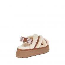 UGG Disco Cross Slide Chestnut 