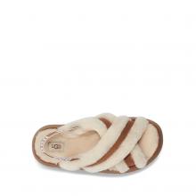 UGG Disco Cross Slide Chestnut 