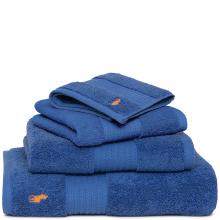 Ralph Lauren Polo Player Towels Iris Blue