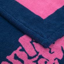 Ralph Lauren Polo Jacquard Beach Towel Maui Pink / Navy