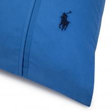 Ralph Lauren Polo Player Pillowcase Pair Iris Blue