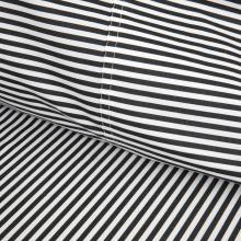 Ralph Lauren Home Shirting Flat Sheet Black and White 