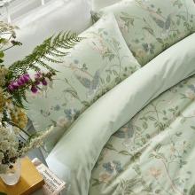 Laura Ashley Summer Palace Eau De Nil Duvet Cover Set