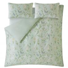 Laura Ashley Summer Palace Eau De Nil Duvet Cover Set