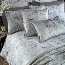 Laura Ashley Tregaron Silver Duvet Cover Set