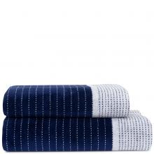 Boss Home Boss Tennis Stripes Towels Navy