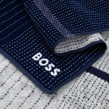 Boss Home Boss Tennis Stripes Towels Navy