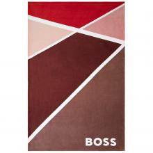 Boss Home Tennis Court Beach Towel Lipstick