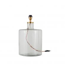 Nkuku Edina Recycled Clear Glass Table Lamp