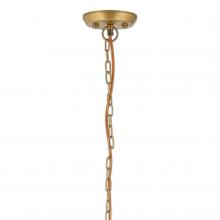 Nkuku Quinn - Small Hammered Metal Pendant 