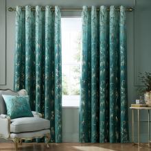 Clarissa Hulse Meadow Grass Lined Curtains