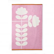 Orla Kiely Cut Stem Towels Tulip & Paprika 