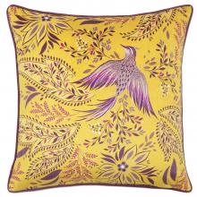 Sara Miller Bird of Paradise Saffron Cushion
