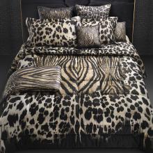 Roberto Cavalli African Zebra Silk Comforter 