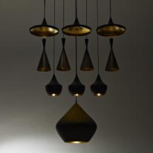 Tom Dixon Beat LED Tall Pendant Black