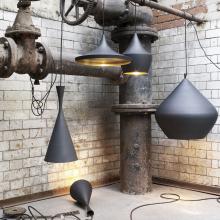 Tom Dixon Beat LED Wide Pendant Black