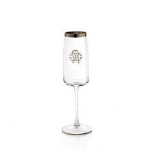Roberto Cavalli New Monogram Platin Champagne Goblet