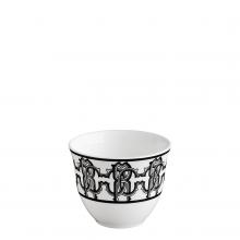 Roberto Cavalli Monogram Black Arabic Cup