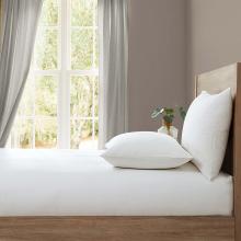 Lazy Linen Lazy Linen Fitted Sheet White