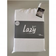 Lazy Linen Lazy Linen Fitted Sheet White