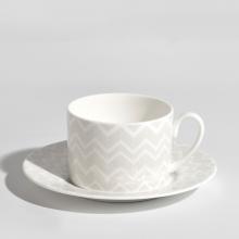 Missoni Home Collection Zig Zag White Tea Cup & Saucer