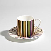 Missoni Home Collection Stripes Jenkins 156 Espresso Cup & Saucer