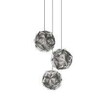Tom Dixon Puff LED Pendant System Trio Stainless Steel