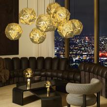 Tom Dixon Puff LED Pendant System Mega Brass