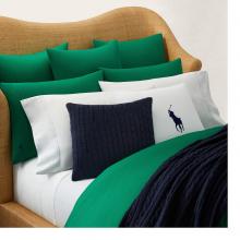 Ralph Lauren Home Polo Player Pillowcase Pair Billiard