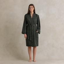Ralph Lauren Home Doncaster Kimono Robe Dark Green 