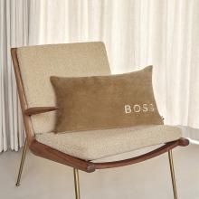 Boss Home Bold Logo Camel Cushion Cover 